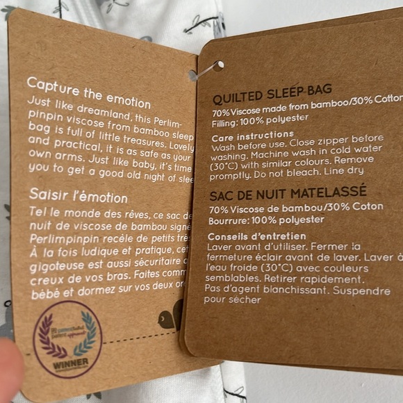 Bamboo sleep sack - Picture 4 of 4